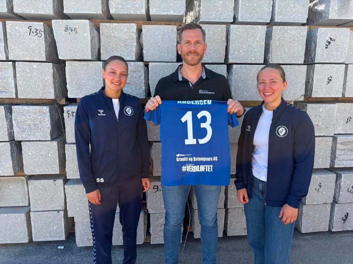 Oppsal Håndball og Granitt og Betongvare AS samarbeider